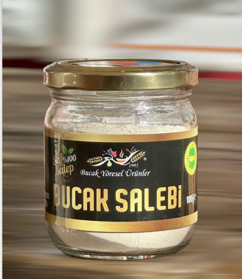 Bucak Salebi 100 G %100 Salep, Doğal Bucak Sahlebi ®️ coğrafi işaretli ürün