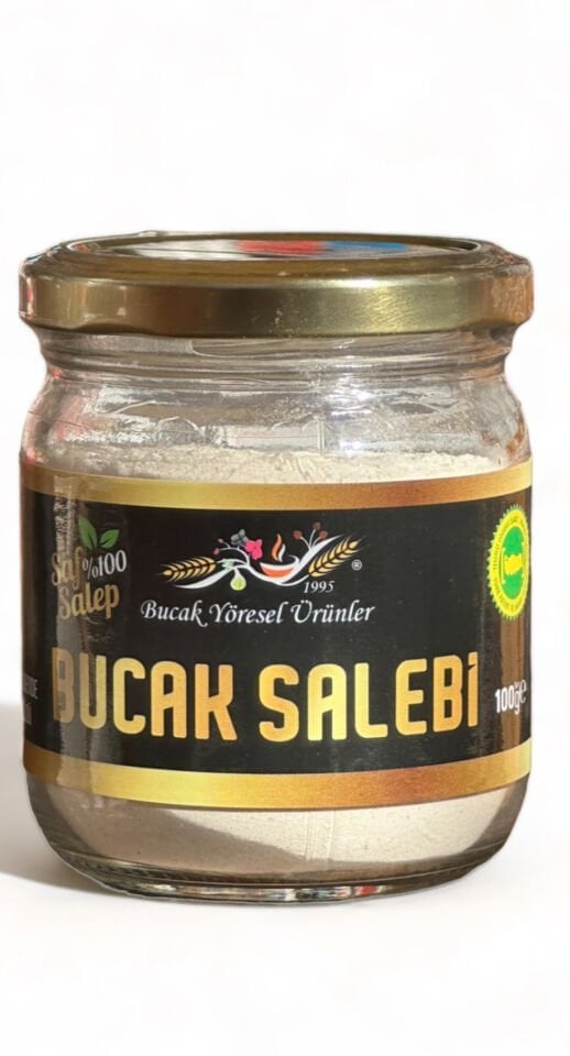 Bucak Salebi 100 G %100 Salep, Doğal Bucak Sahlebi ®️ coğrafi işaretli ürün