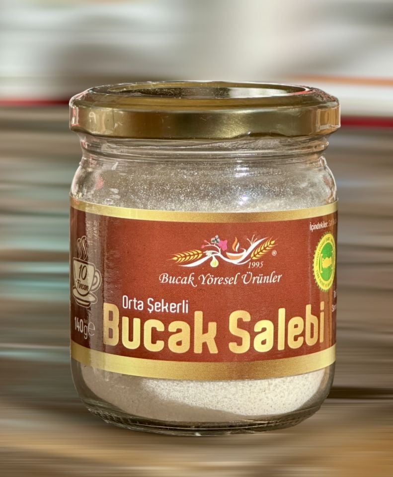 Bucak Salebi 10 Fincanlık, Salep + Şeker 140 G