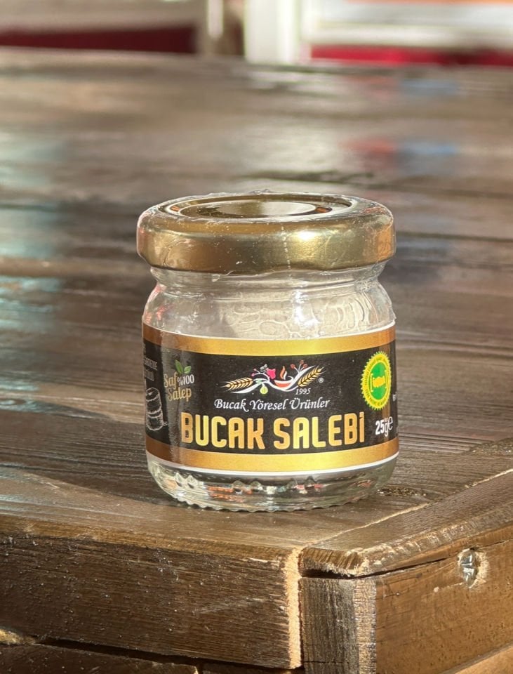Bucak Salebi 25g, %100 Saf Salep, Doğal Bucak Sahlebi ®️ coğrafi işaretli ürün