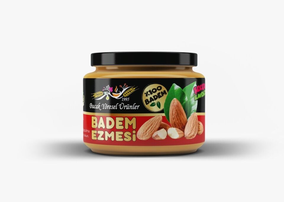 Badem Ezmesi 300G Katkısız, Şeker İlavesiz %100 Badem