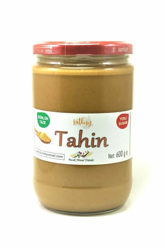 Çifte Kavrulmuş Tahin 600 G, %100 Susamdan, Günlük Taze Çekim