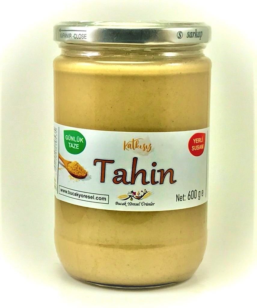 Tahin 600G %100 Susamdan, günlük taze çekim